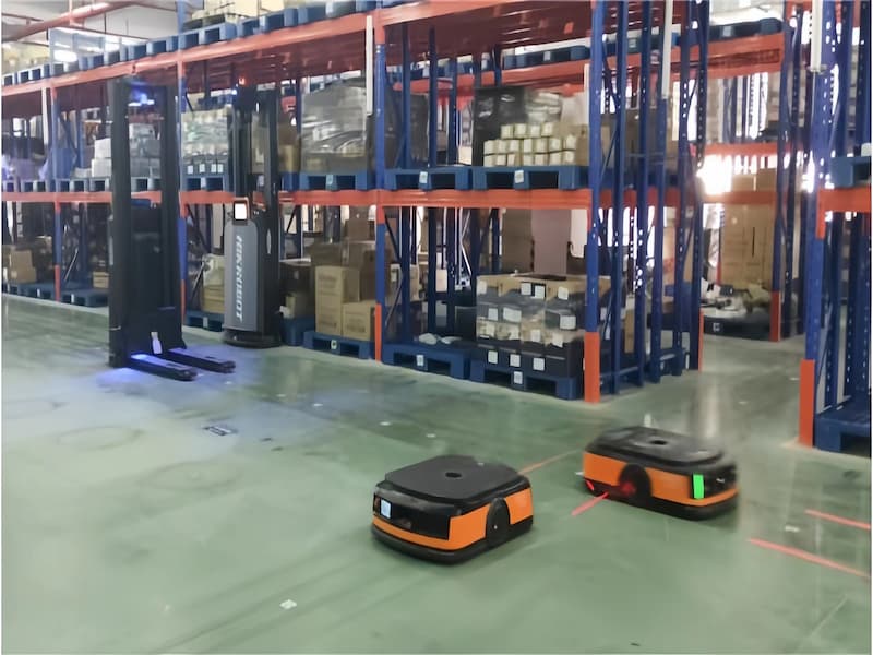Sistema de transporte inteligente no tripulado Robots móviles autónomos: AGV al acecho-Kingmore