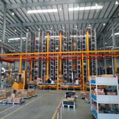 Caso de la industria de fabricación de maquinaria: almacén vertical automático con engranajes de alta velocidad de Nanjing