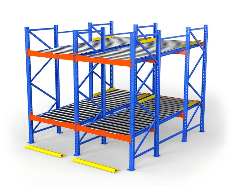 Sistemas de estanterías dinámicas para palés - Pallet Flow Rack-Kingmore