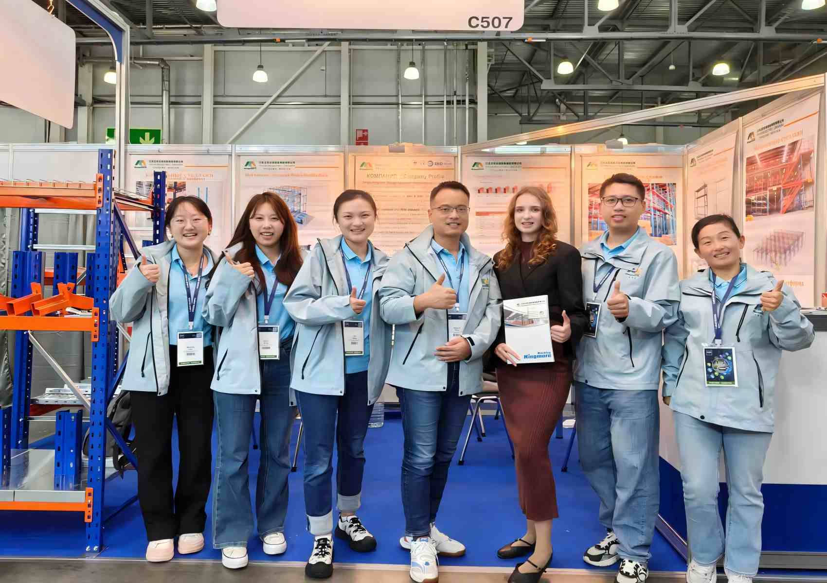 KINGMORE RACKING at CeMAT Russia 2025 - Warehouse Storage Solutions