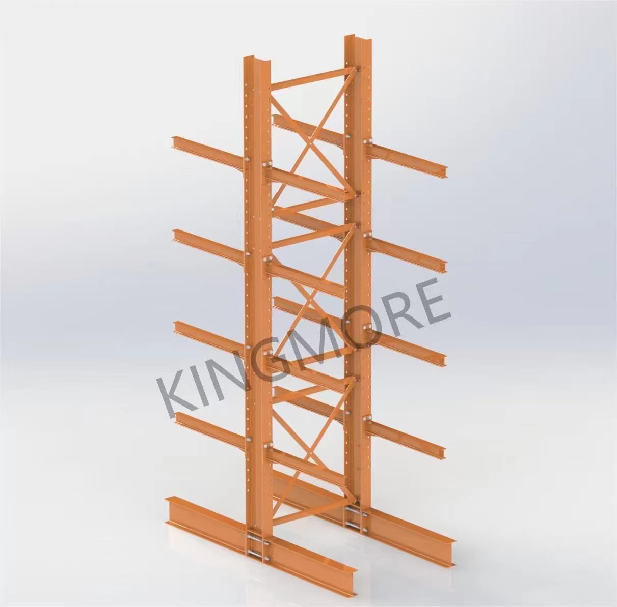 Struggling to Store Long, Bulky Items? Discover Kingmore's Cantilever Racking Solution!